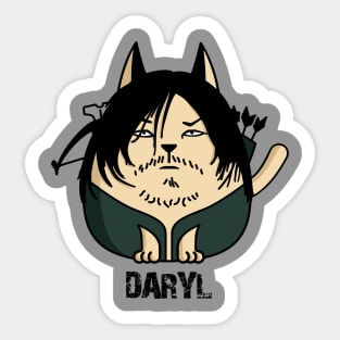 Daryl the Cat Sticker